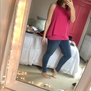 Pink St. Tropez West tunic tank barely worn